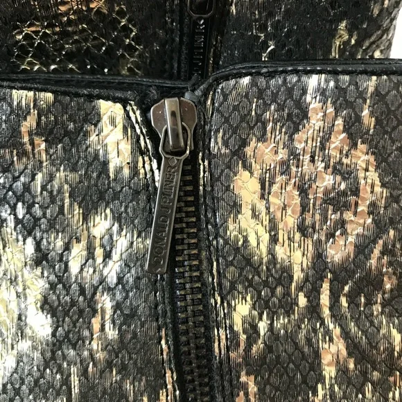 Donald J Pliner Couture Swift gold Metallic Ankle Boots size 7.5 - Picture 6 of 15